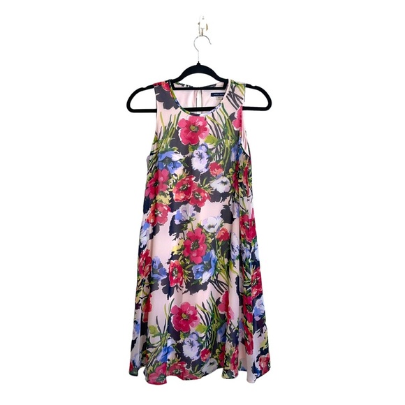 Tommy Hilfiger Multicolor Tropic Floral Print Knee-length Shift Dress 6 Women’s - Picture 1 of 11